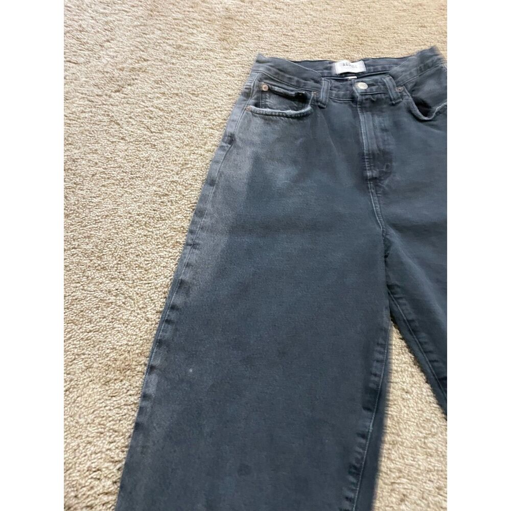 Women's AGOLDE Balloon black Jeans Size 25 High Rise Denim organic cotton - Picture 6 of 16